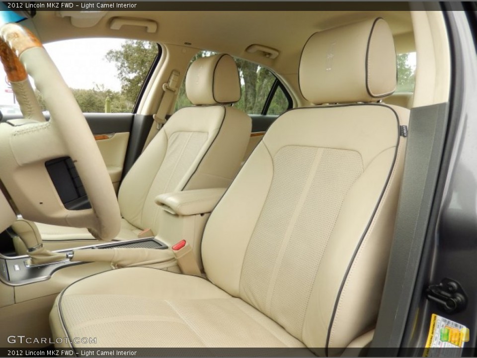Light Camel Interior Front Seat for the 2012 Lincoln MKZ FWD #90127168