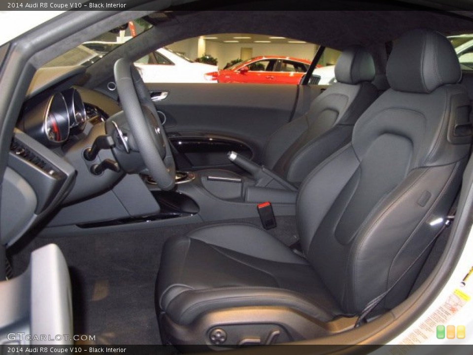 Black Interior Front Seat for the 2014 Audi R8 Coupe V10 #90127342