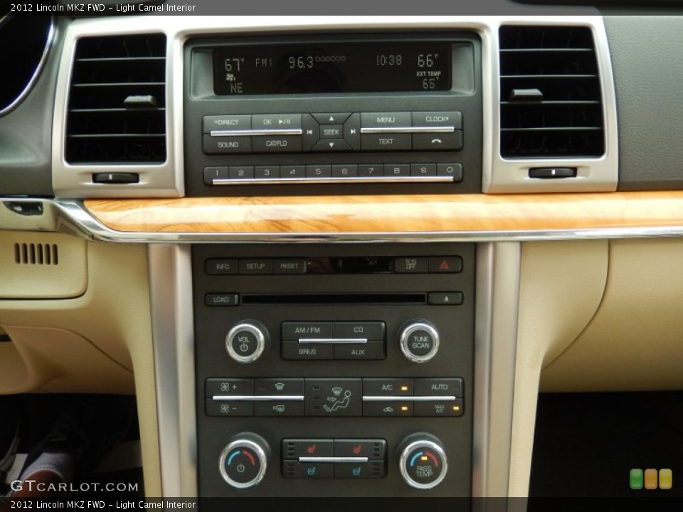 Light Camel Interior Controls for the 2012 Lincoln MKZ FWD #90127387