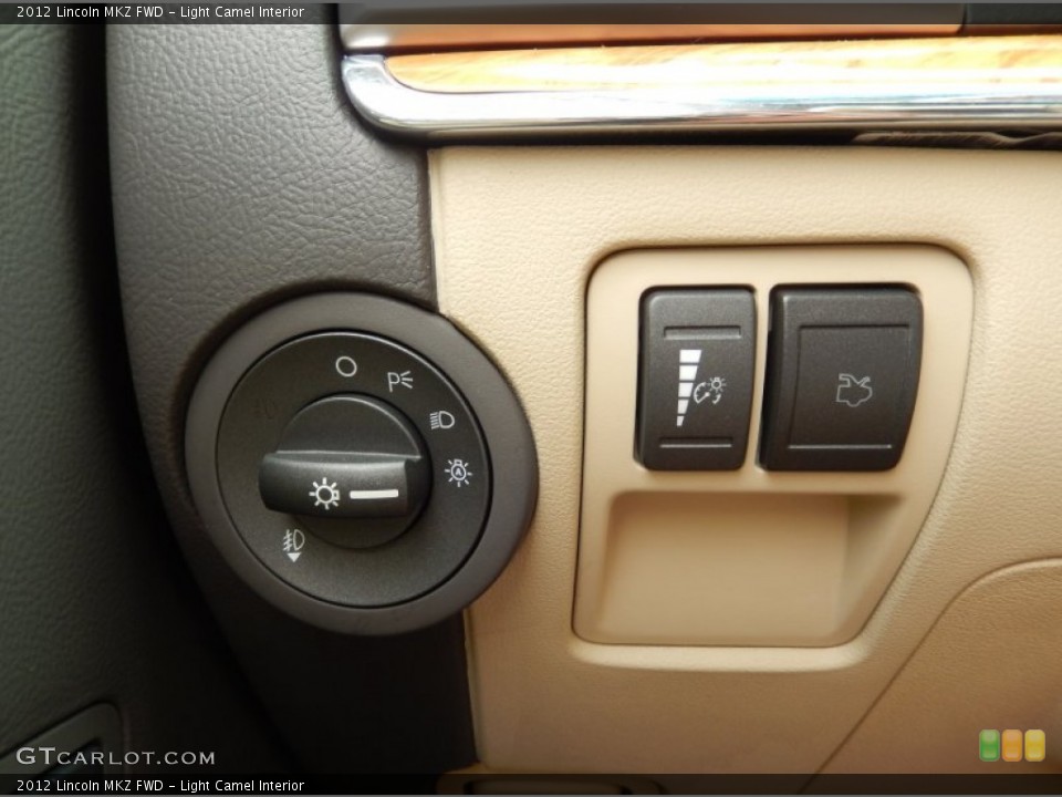 Light Camel Interior Controls for the 2012 Lincoln MKZ FWD #90127408
