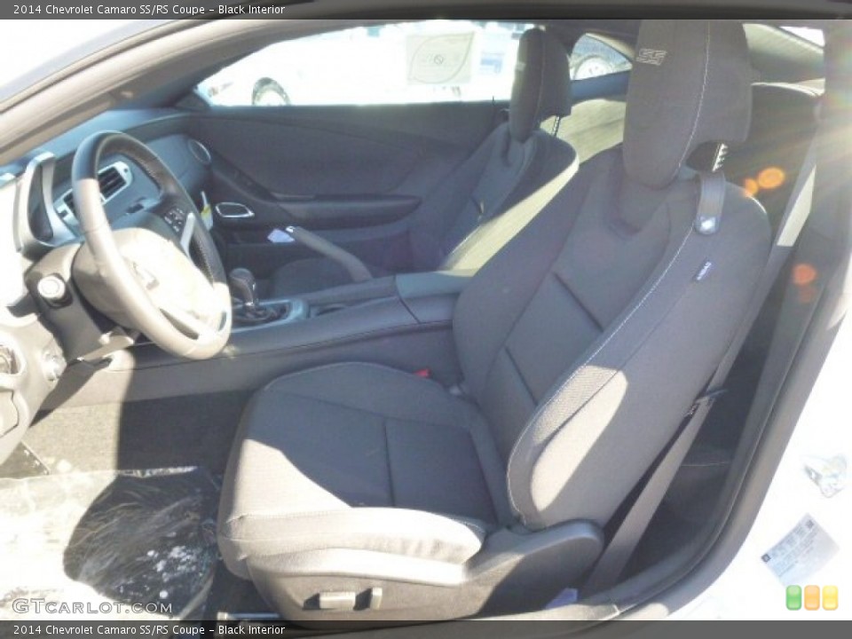 Black Interior Front Seat for the 2014 Chevrolet Camaro SS/RS Coupe #90128013