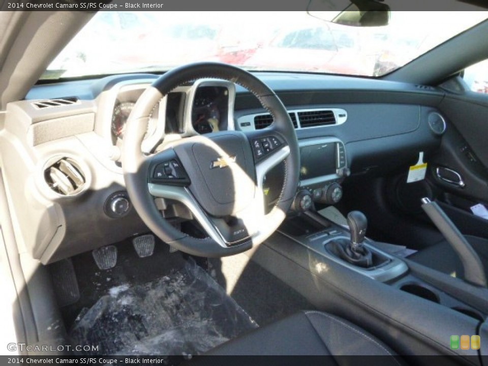Black Interior Prime Interior for the 2014 Chevrolet Camaro SS/RS Coupe #90128047