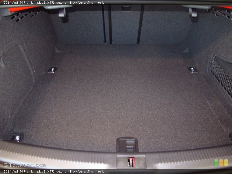 Black/Lunar Silver Interior Trunk for the 2014 Audi S4 Premium plus 3.0 TFSI quattro #90129052