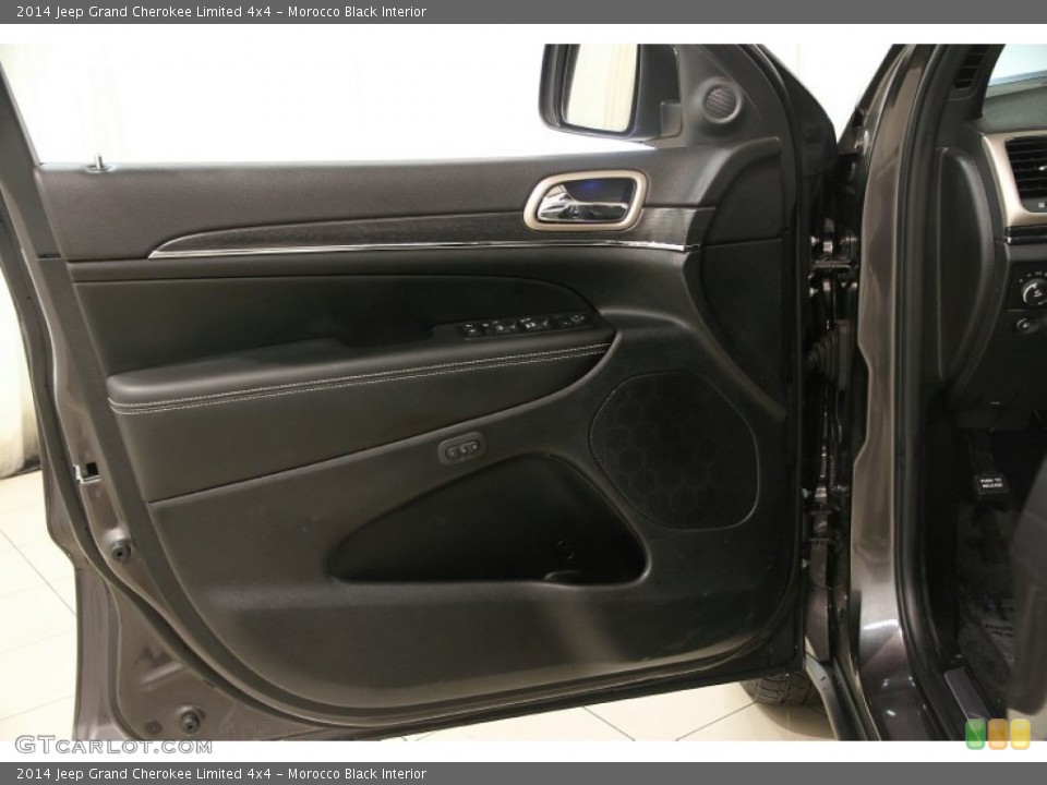 Morocco Black Interior Door Panel for the 2014 Jeep Grand Cherokee Limited 4x4 #90130351