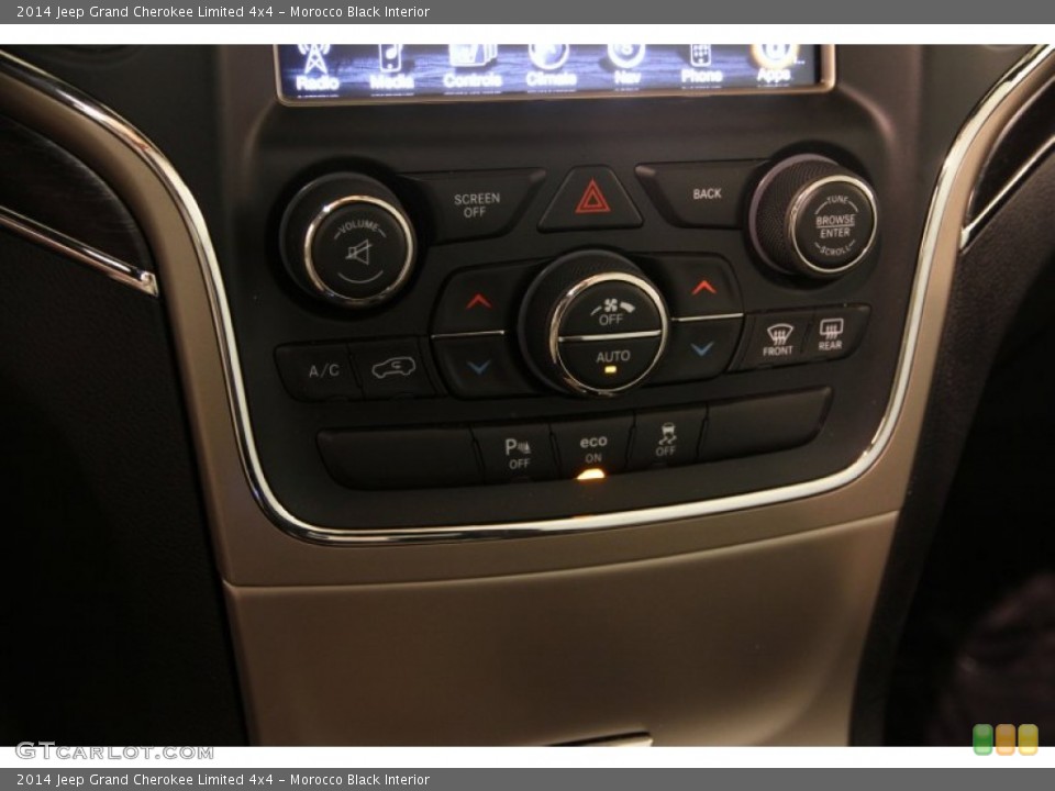 Morocco Black Interior Controls for the 2014 Jeep Grand Cherokee Limited 4x4 #90130555