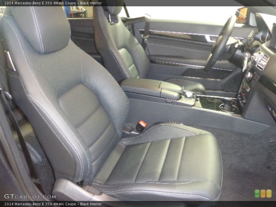 Black Interior Front Seat for the 2014 Mercedes-Benz E 350 4Matic Coupe #90130711