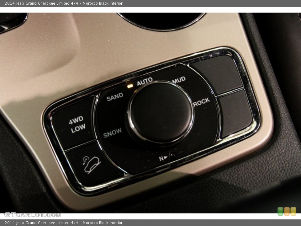 Morocco Black Interior Controls for the 2014 Jeep Grand Cherokee Limited 4x4 #90130870