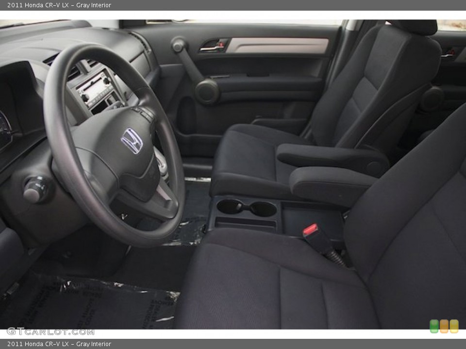Gray Interior Front Seat for the 2011 Honda CR-V LX #90130987