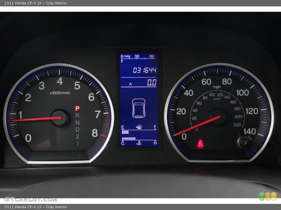 Gray Interior Gauges for the 2011 Honda CR-V LX #90131425