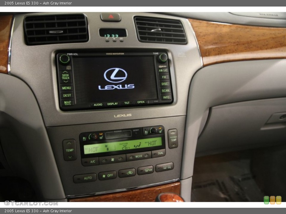 Ash Gray Interior Controls for the 2005 Lexus ES 330 #90131878
