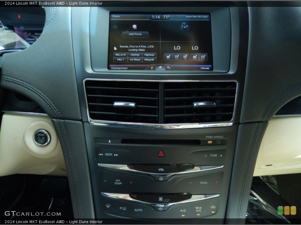 Light Dune Interior Controls for the 2014 Lincoln MKT EcoBoost AWD #90132148