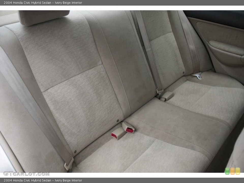 Ivory Beige Interior Rear Seat for the 2004 Honda Civic Hybrid Sedan #90133369