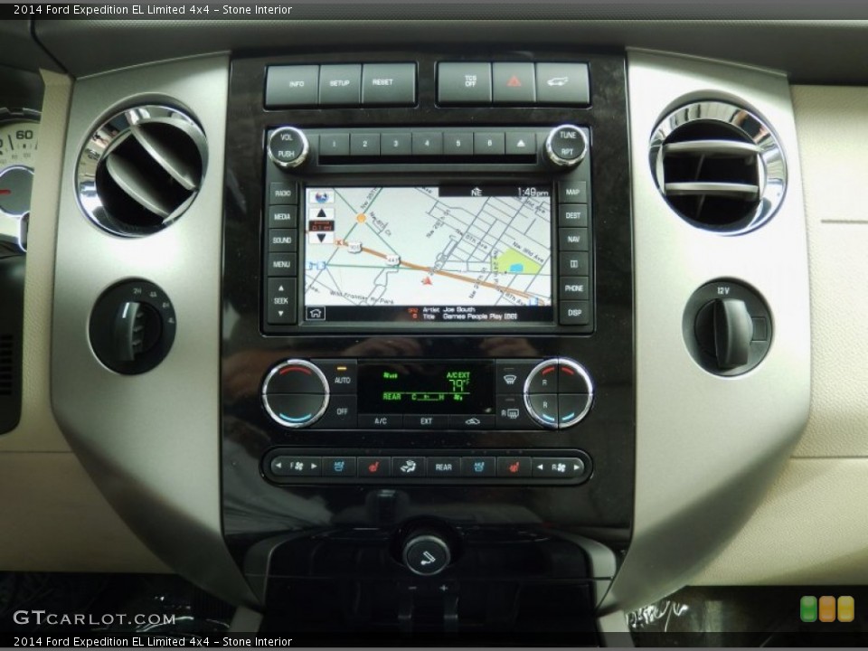 Stone Interior Navigation for the 2014 Ford Expedition EL Limited 4x4 #90134731