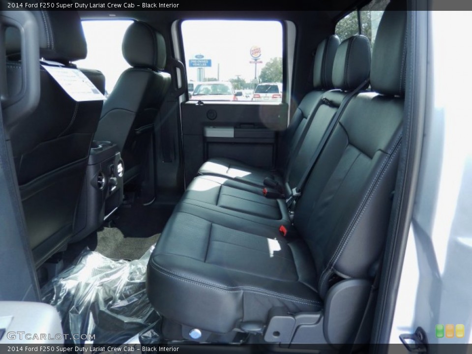 Black Interior Rear Seat for the 2014 Ford F250 Super Duty Lariat Crew Cab #90136267