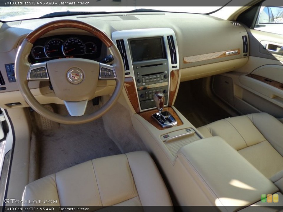 Cashmere Interior Prime Interior for the 2010 Cadillac STS 4 V6 AWD #90137713