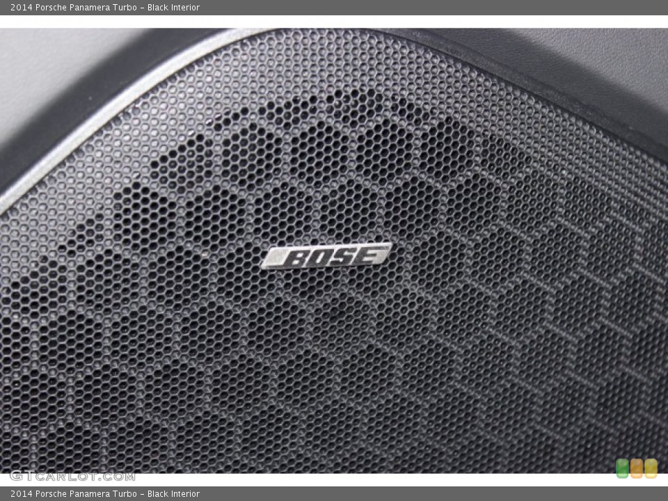 Black Interior Audio System for the 2014 Porsche Panamera Turbo #90139111