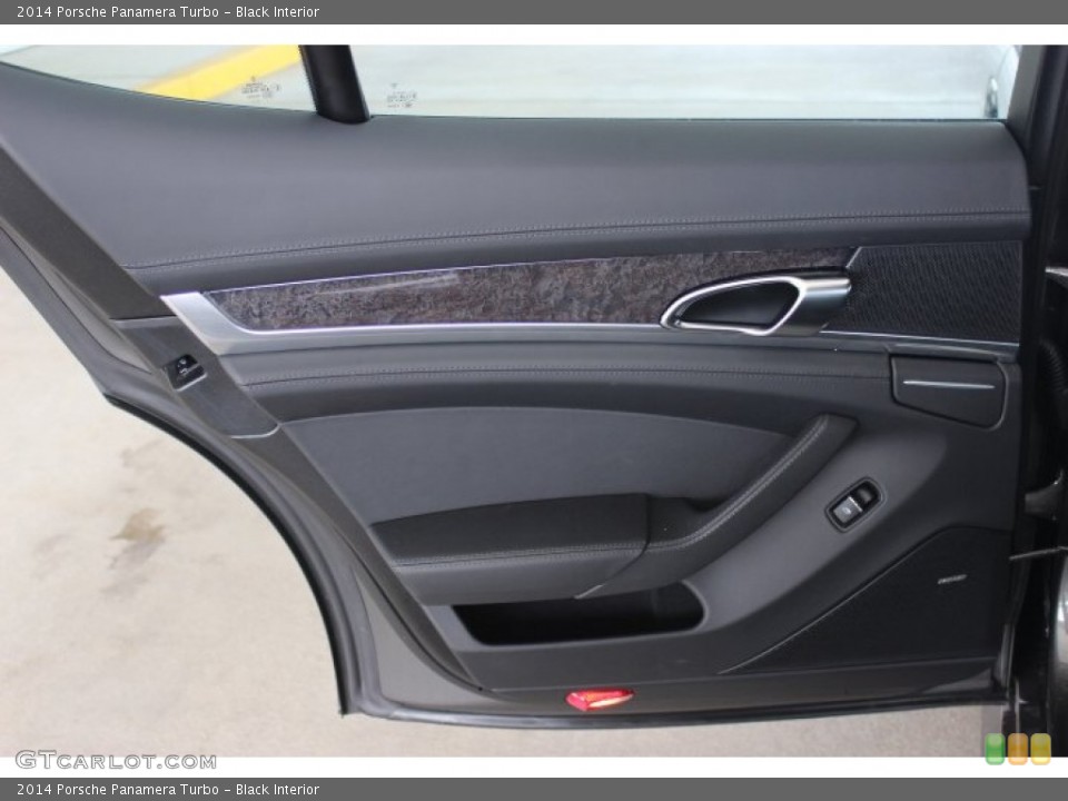 Black Interior Door Panel for the 2014 Porsche Panamera Turbo #90139447