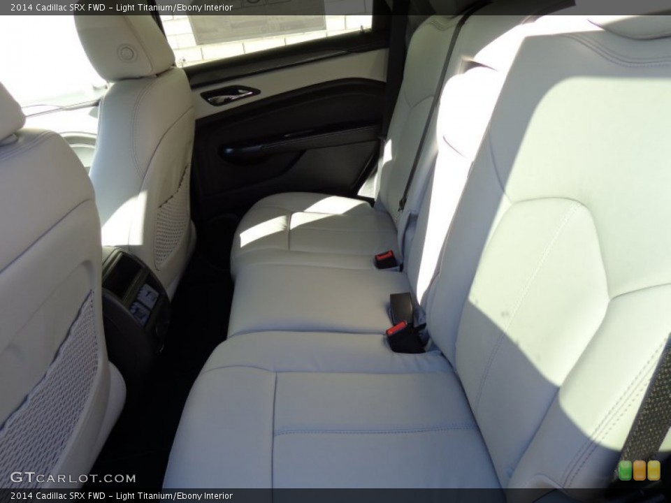 Light Titanium/Ebony Interior Rear Seat for the 2014 Cadillac SRX FWD #90139549