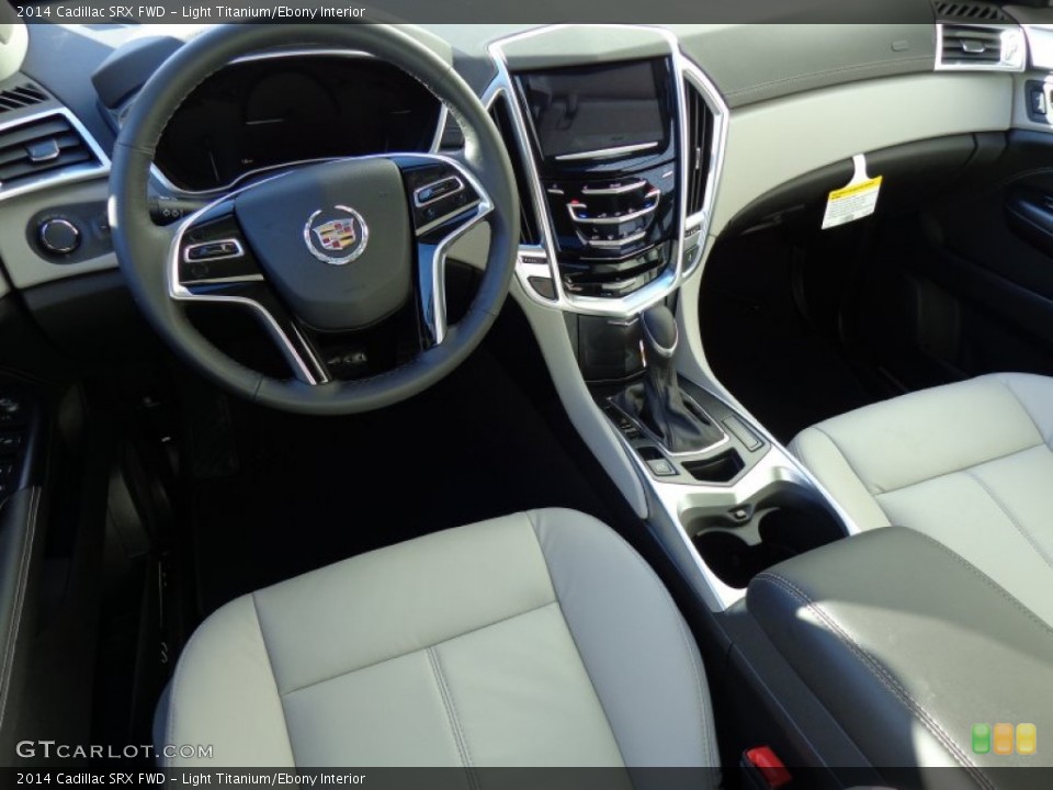 Light Titanium/Ebony Interior Prime Interior for the 2014 Cadillac SRX FWD #90139570