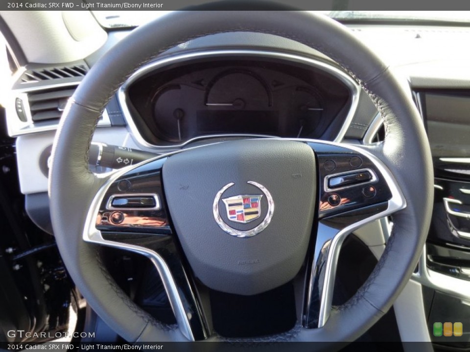 Light Titanium/Ebony Interior Steering Wheel for the 2014 Cadillac SRX FWD #90139690