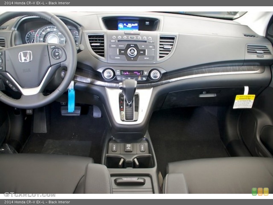 Black Interior Dashboard for the 2014 Honda CR-V EX-L #90140239