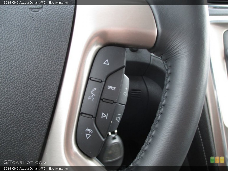 Ebony Interior Controls for the 2014 GMC Acadia Denali AWD #90141004