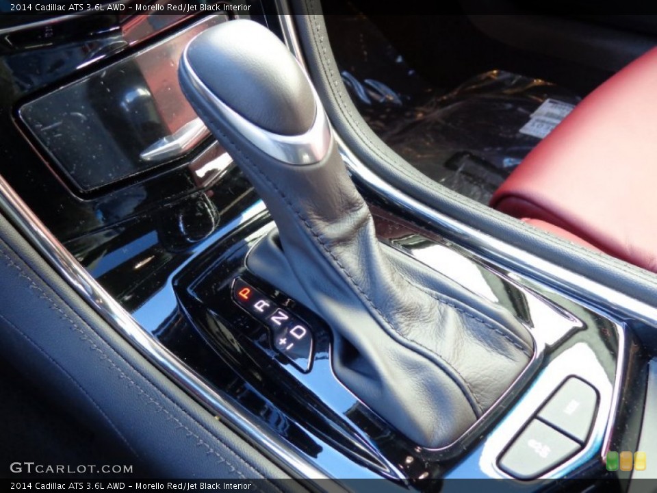 Morello Red/Jet Black Interior Transmission for the 2014 Cadillac ATS 3.6L AWD #90141298
