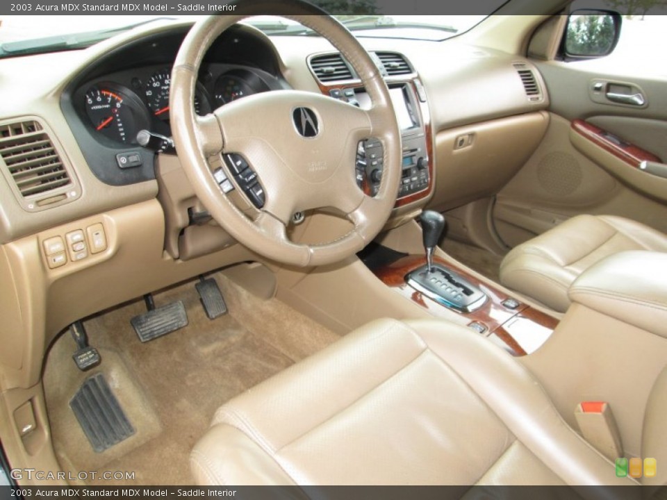 Saddle 2003 Acura MDX Interiors