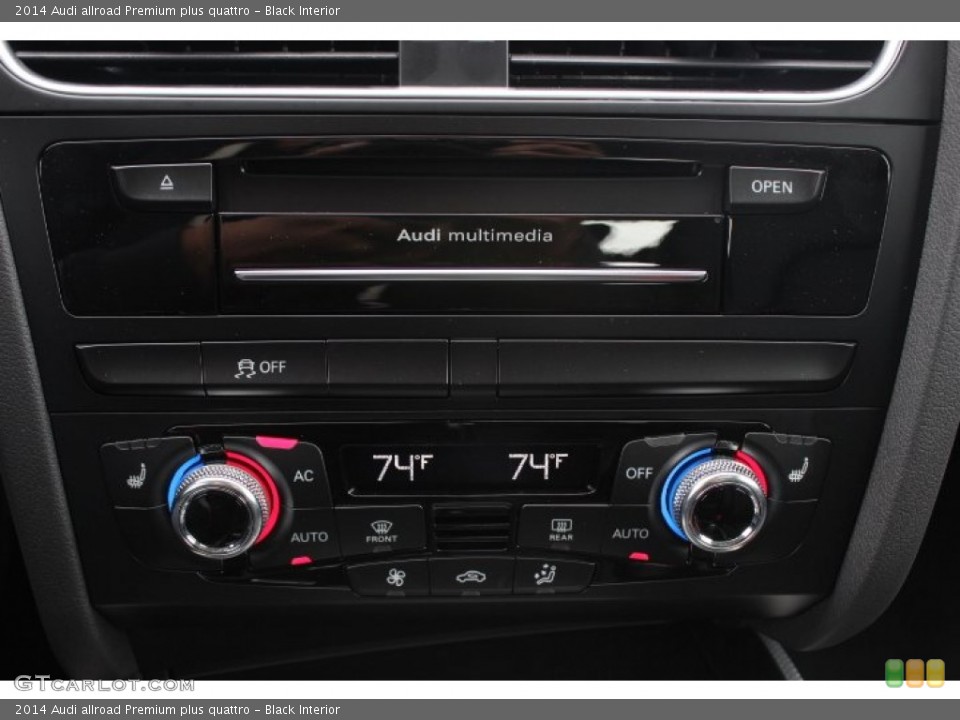 Black Interior Controls for the 2014 Audi allroad Premium plus quattro #90143080