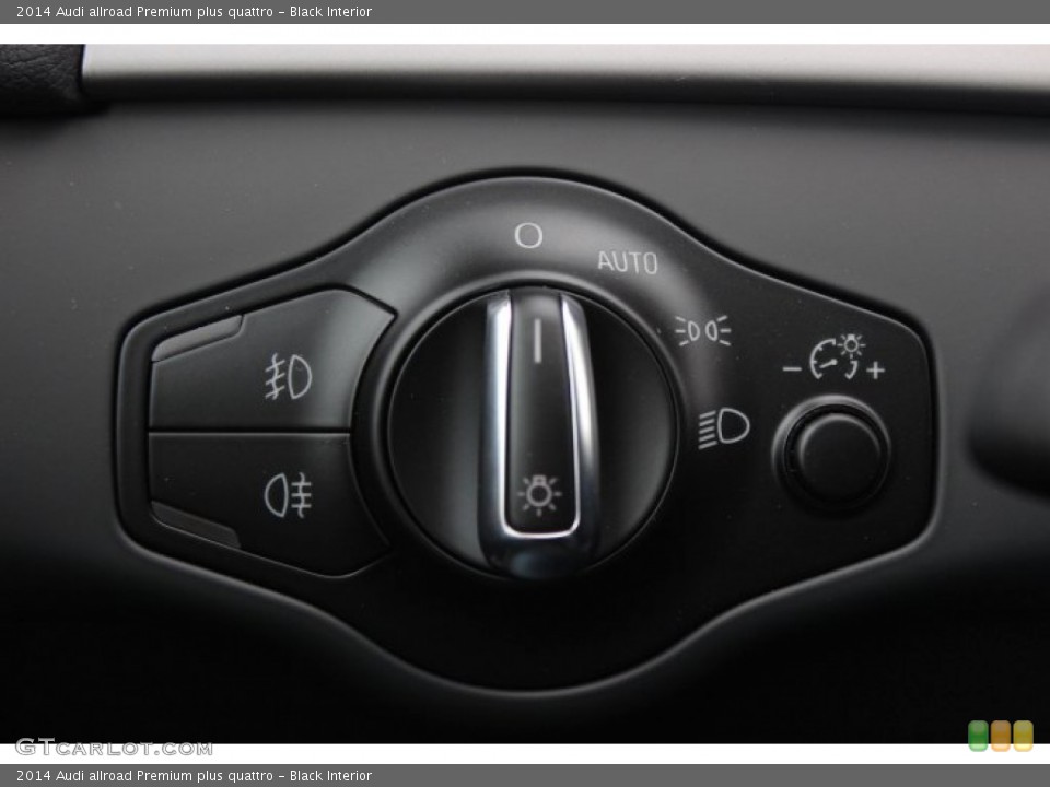 Black Interior Controls for the 2014 Audi allroad Premium plus quattro #90143155