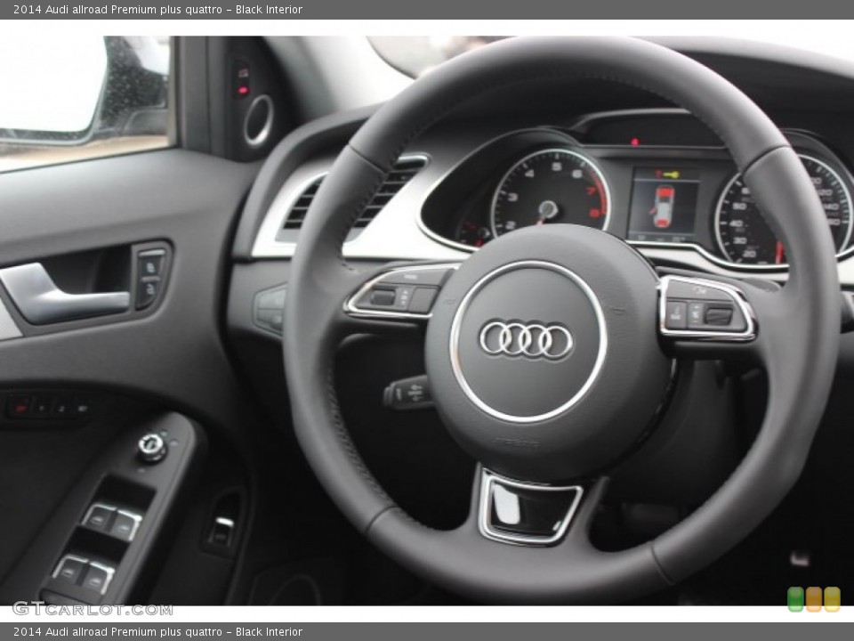 Black Interior Steering Wheel for the 2014 Audi allroad Premium plus quattro #90143266