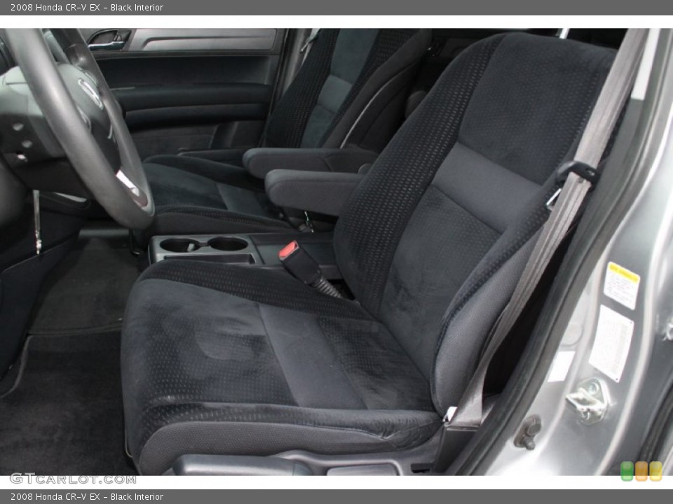 Black Interior Photo for the 2008 Honda CR-V EX #90145549