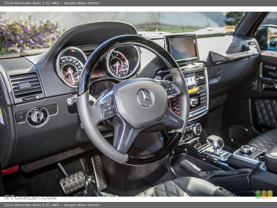 designo Black Interior Photo for the 2014 Mercedes-Benz G 63 AMG #90146974