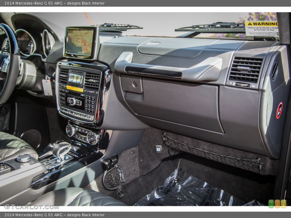 designo Black Interior Dashboard for the 2014 Mercedes-Benz G 63 AMG #90147085