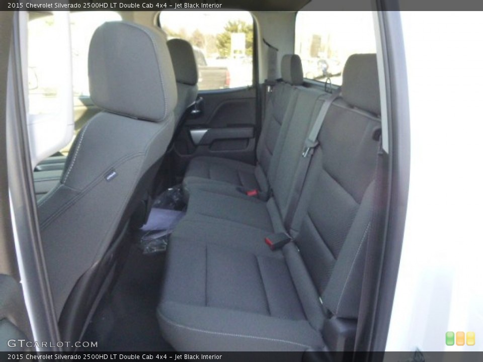 Jet Black Interior Rear Seat for the 2015 Chevrolet Silverado 2500HD LT Double Cab 4x4 #90147094