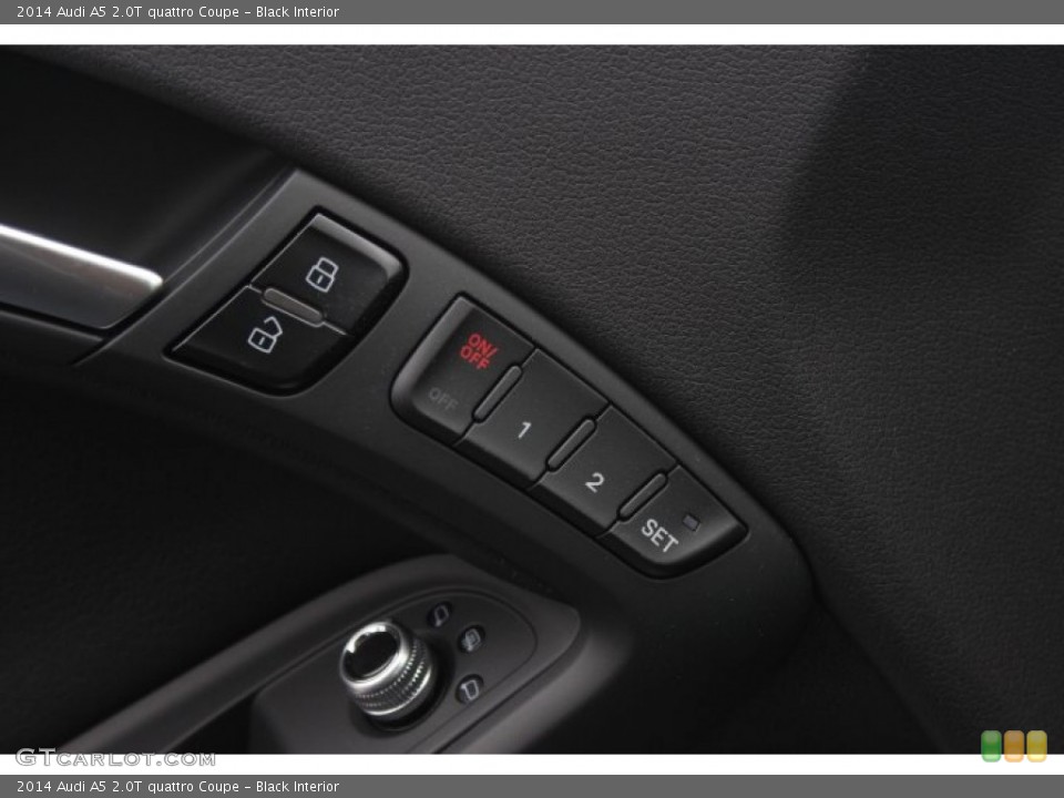 Black Interior Controls for the 2014 Audi A5 2.0T quattro Coupe #90148392