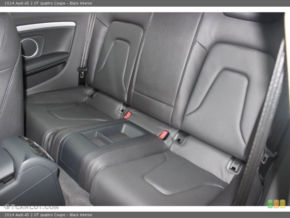 Black Interior Rear Seat for the 2014 Audi A5 2.0T quattro Coupe #90148750