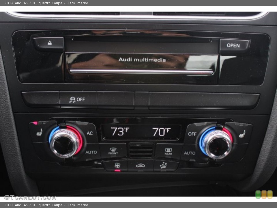 Black Interior Controls for the 2014 Audi A5 2.0T quattro Coupe #90149314