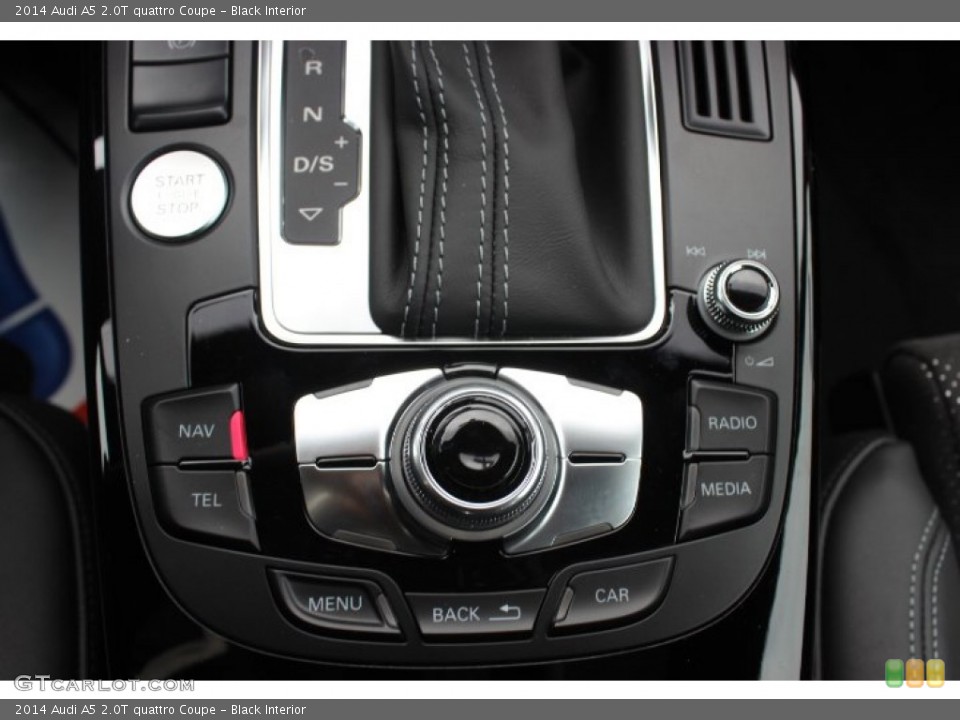 Black Interior Controls for the 2014 Audi A5 2.0T quattro Coupe #90149332