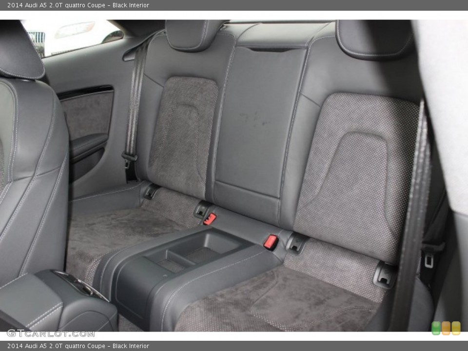Black Interior Rear Seat for the 2014 Audi A5 2.0T quattro Coupe #90149392