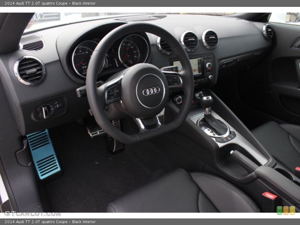 Black 2014 Audi TT Interiors