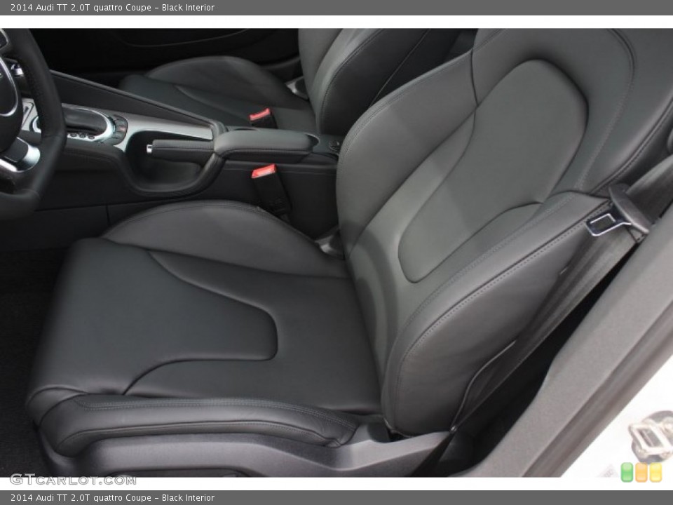 Black Interior Front Seat for the 2014 Audi TT 2.0T quattro Coupe #90150400