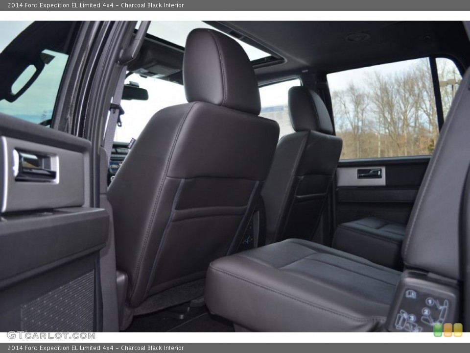 Charcoal Black Interior Rear Seat for the 2014 Ford Expedition EL Limited 4x4 #90150469