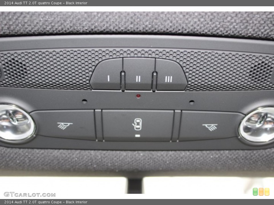 Black Interior Controls for the 2014 Audi TT 2.0T quattro Coupe #90150484