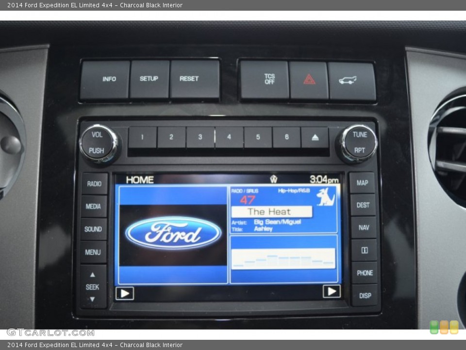 Charcoal Black Interior Controls for the 2014 Ford Expedition EL Limited 4x4 #90150652
