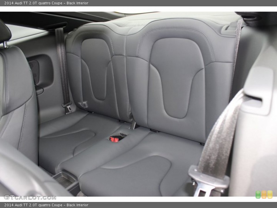 Black Interior Rear Seat for the 2014 Audi TT 2.0T quattro Coupe #90150688