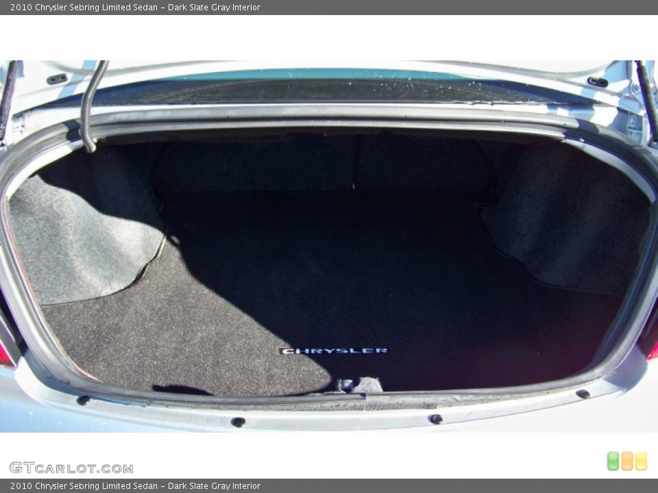 Dark Slate Gray Interior Trunk for the 2010 Chrysler Sebring Limited Sedan #90152524