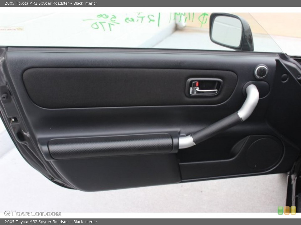 Black Interior Door Panel for the 2005 Toyota MR2 Spyder Roadster #90158011