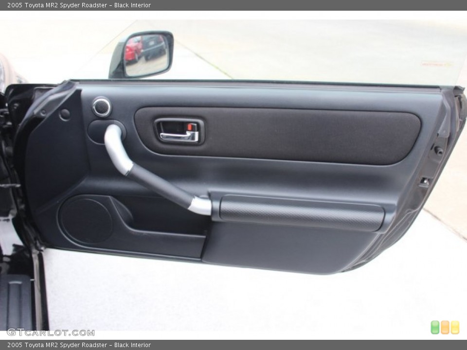 Black Interior Door Panel for the 2005 Toyota MR2 Spyder Roadster #90158332