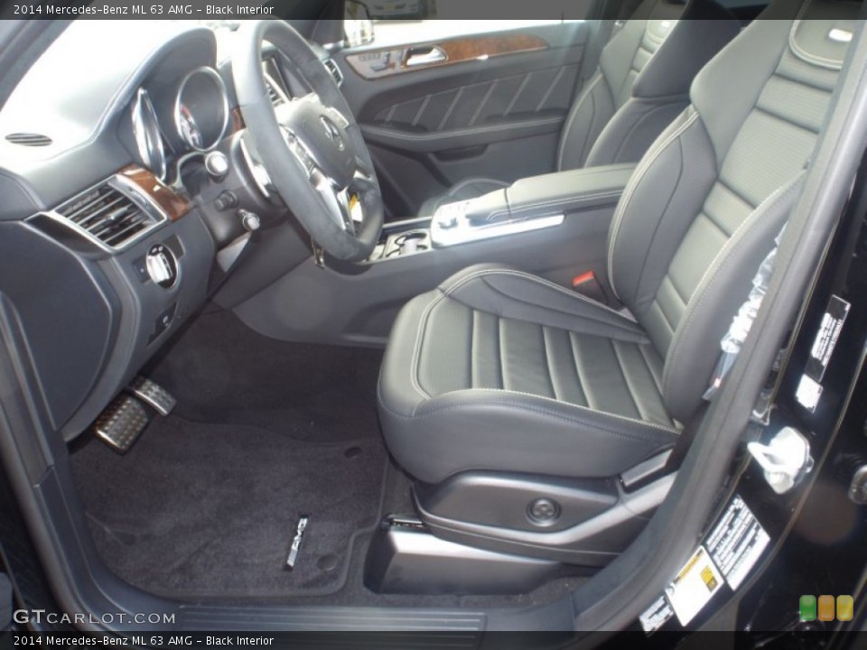 Black Interior Front Seat for the 2014 Mercedes-Benz ML 63 AMG #90160321